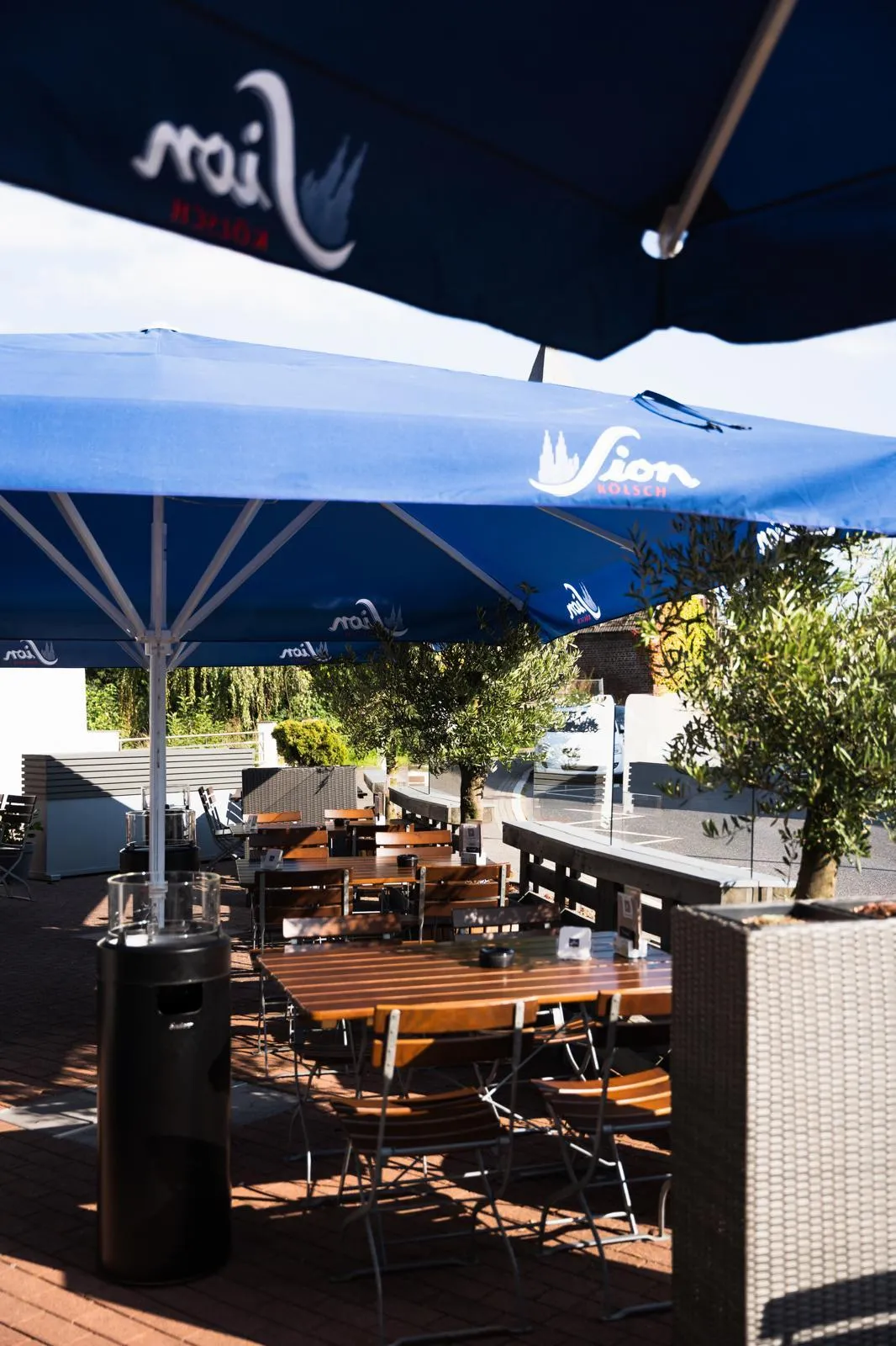 Biergarten im En d´r Kurv in Pulheim