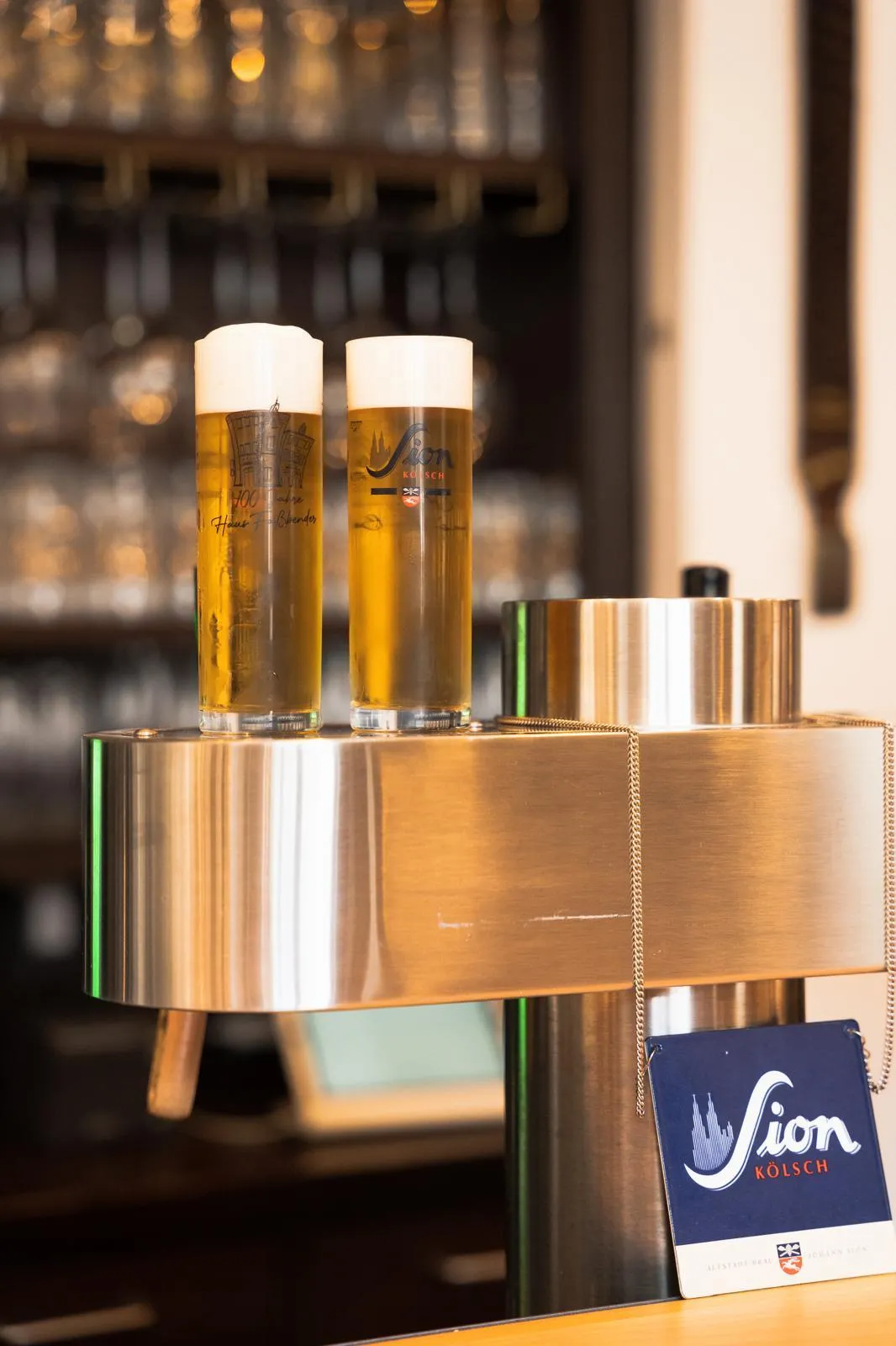 Bier im Restaurant En d´r Kurv in Pulheim