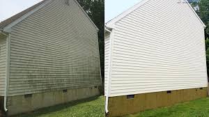 Before and After of house siding