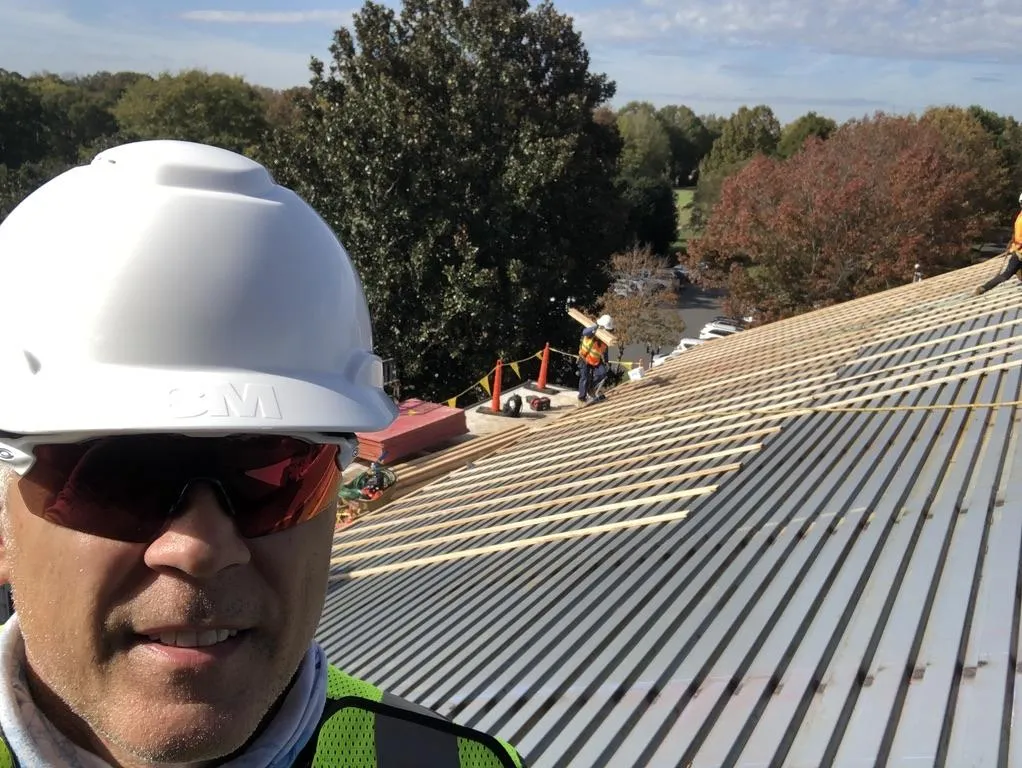 Residential roofing project done by Galaxy Roofing in Charlotte NC
