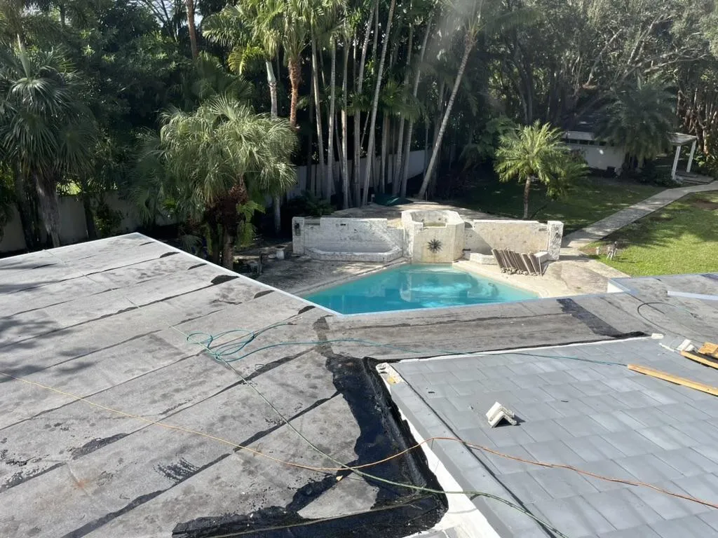 Residential roofing project done by Galaxy Roofing in Charlotte NC