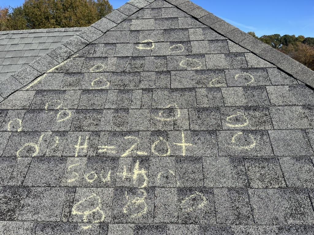 Residential roofing inspection project done by Galaxy Roofing in Charlotte NC
