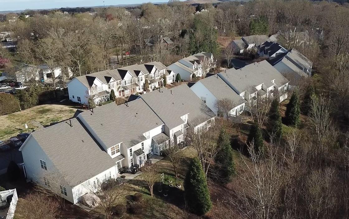 Residential roofing project done by Galaxy Roofing in Charlotte NC