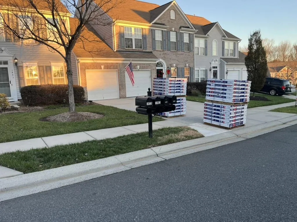 Residential roofing project done by Galaxy Roofing in Charlotte NC