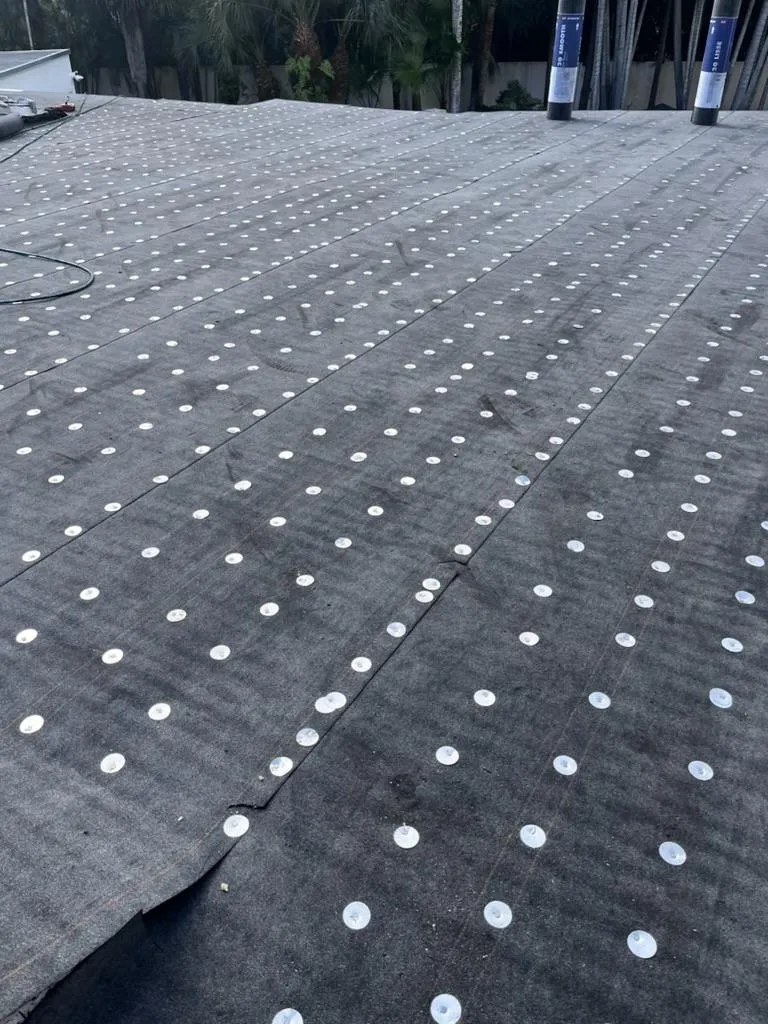Commercial roofing project done by Galaxy Roofing in Charlotte NC