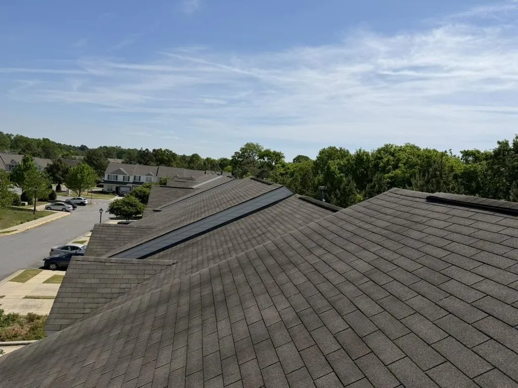 New residential roof installation completed by Galaxy roofing in Raleigh NC