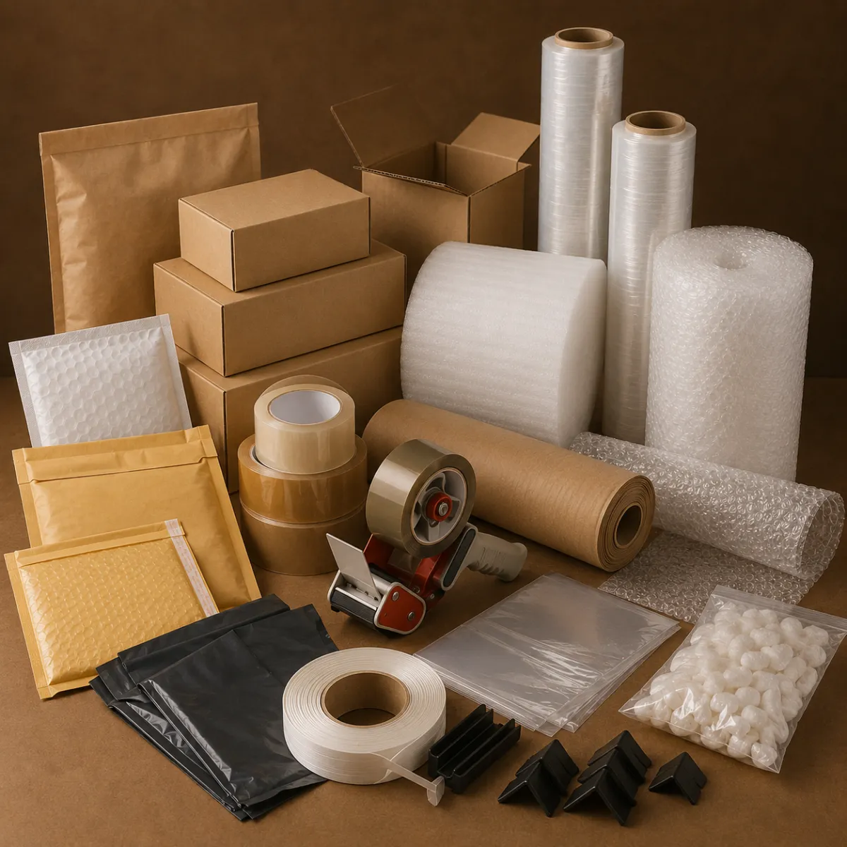 Catálogo de productos de embalaje para proteger, almacenar y transportar mercancías en Morelia.