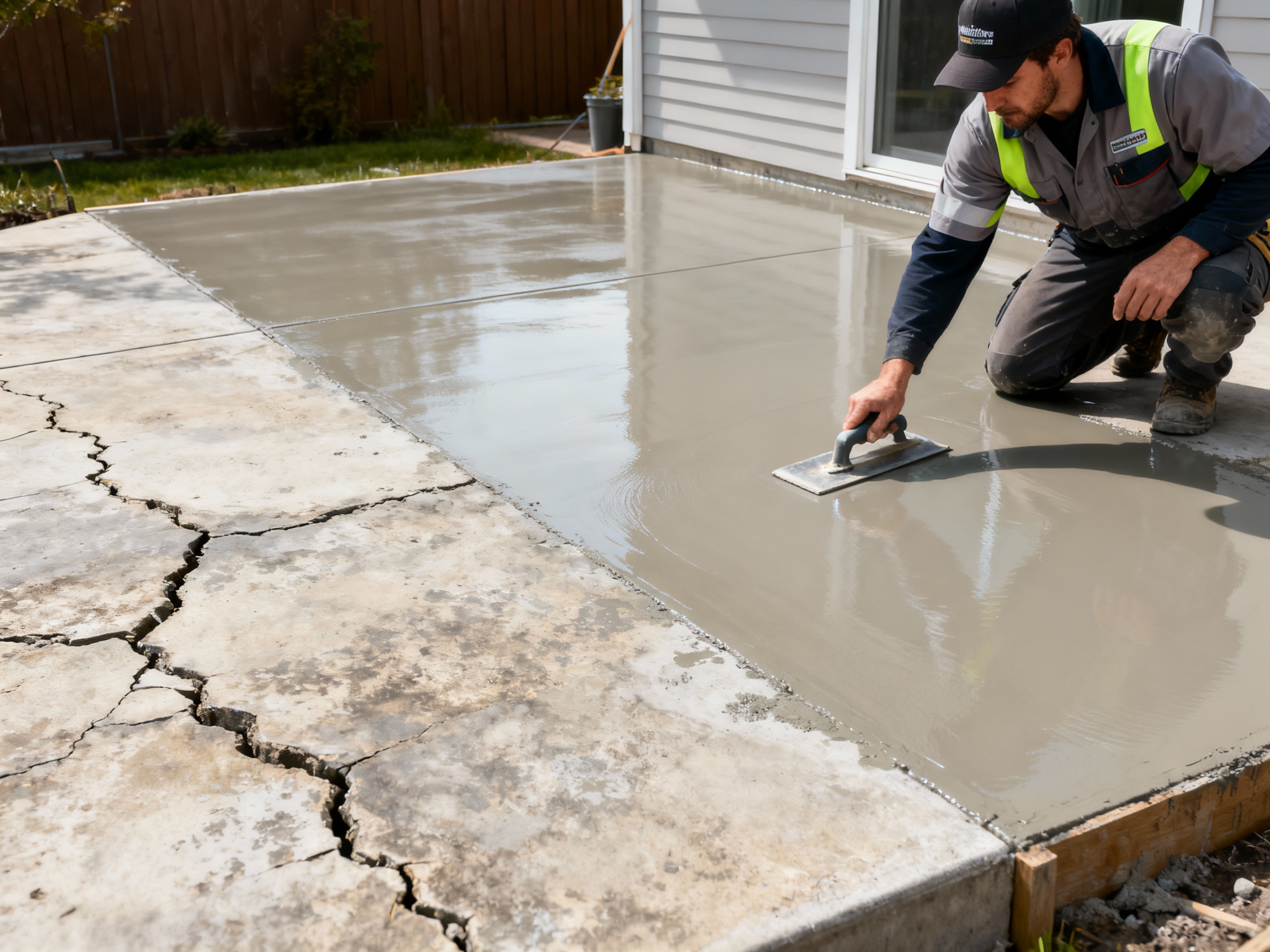 Foundation Resurfacing in Whitby