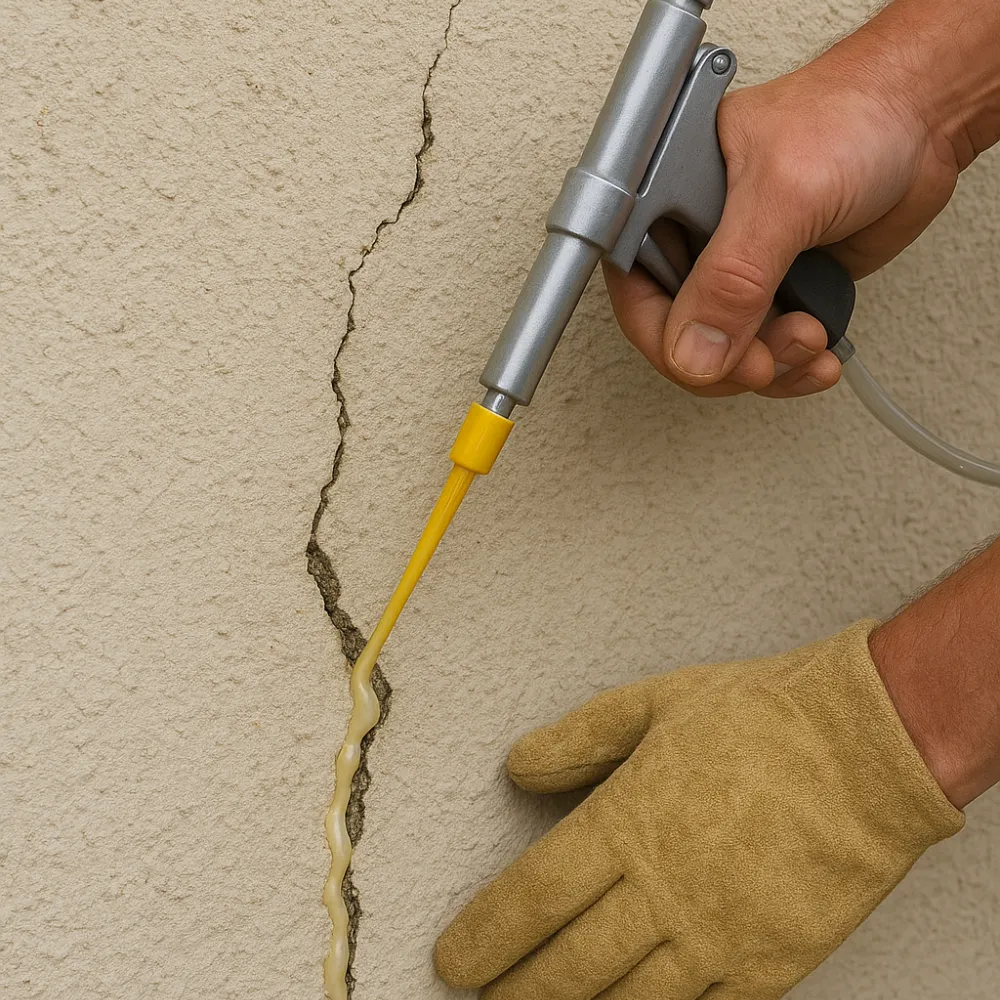 Polyurethane Crack Injection in Whitby