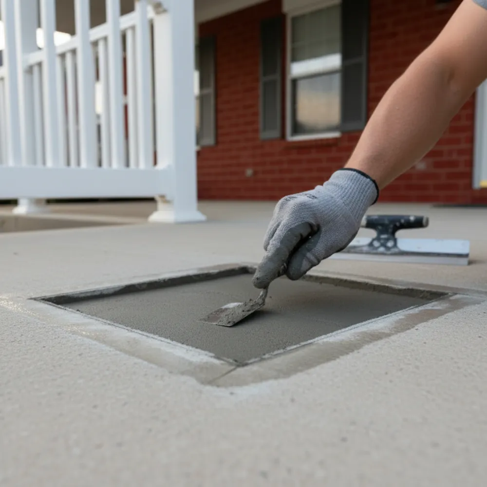 Concrete Hole and Patch Repair in Whitby