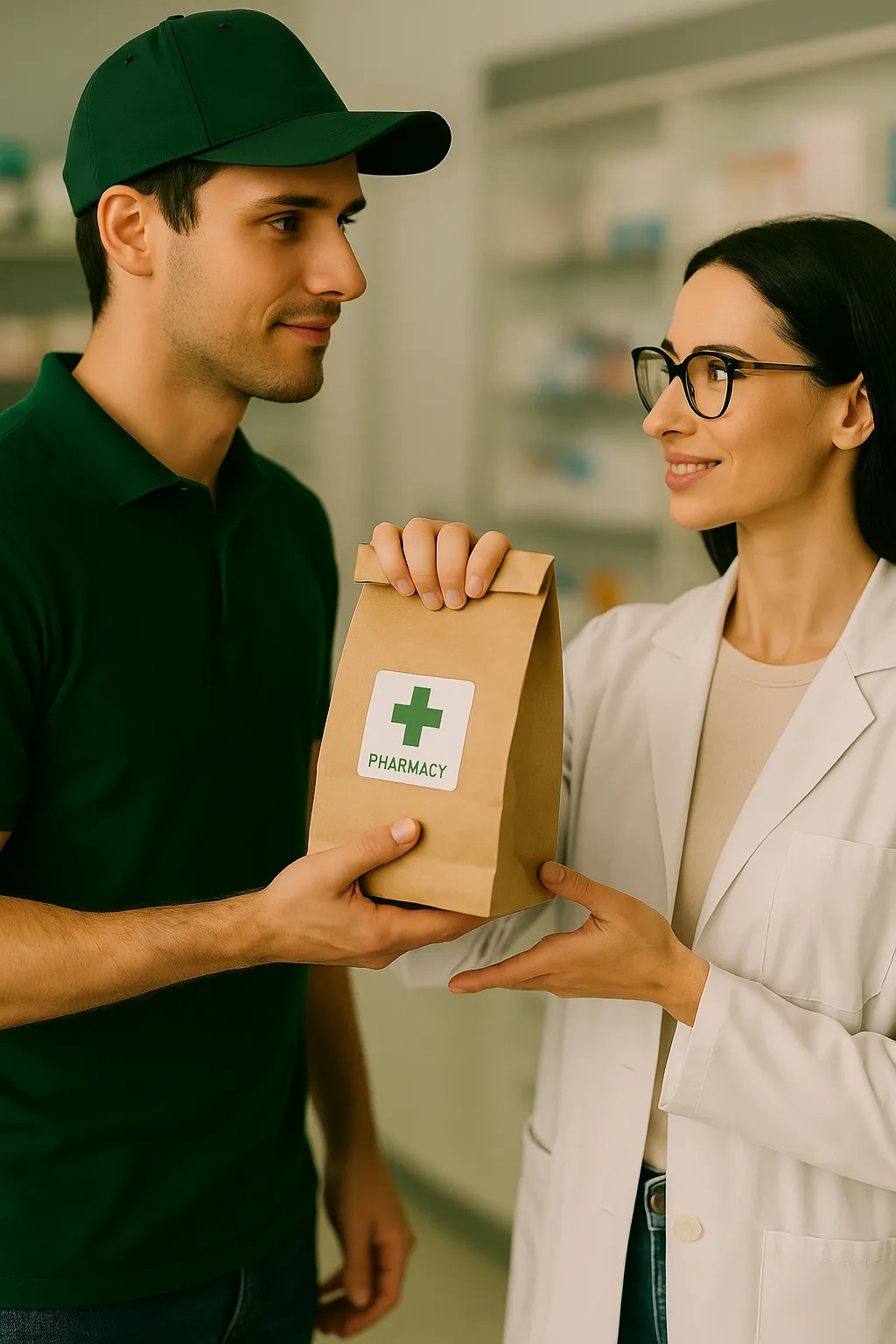 Orange tricycle cart parked with bicycles on street