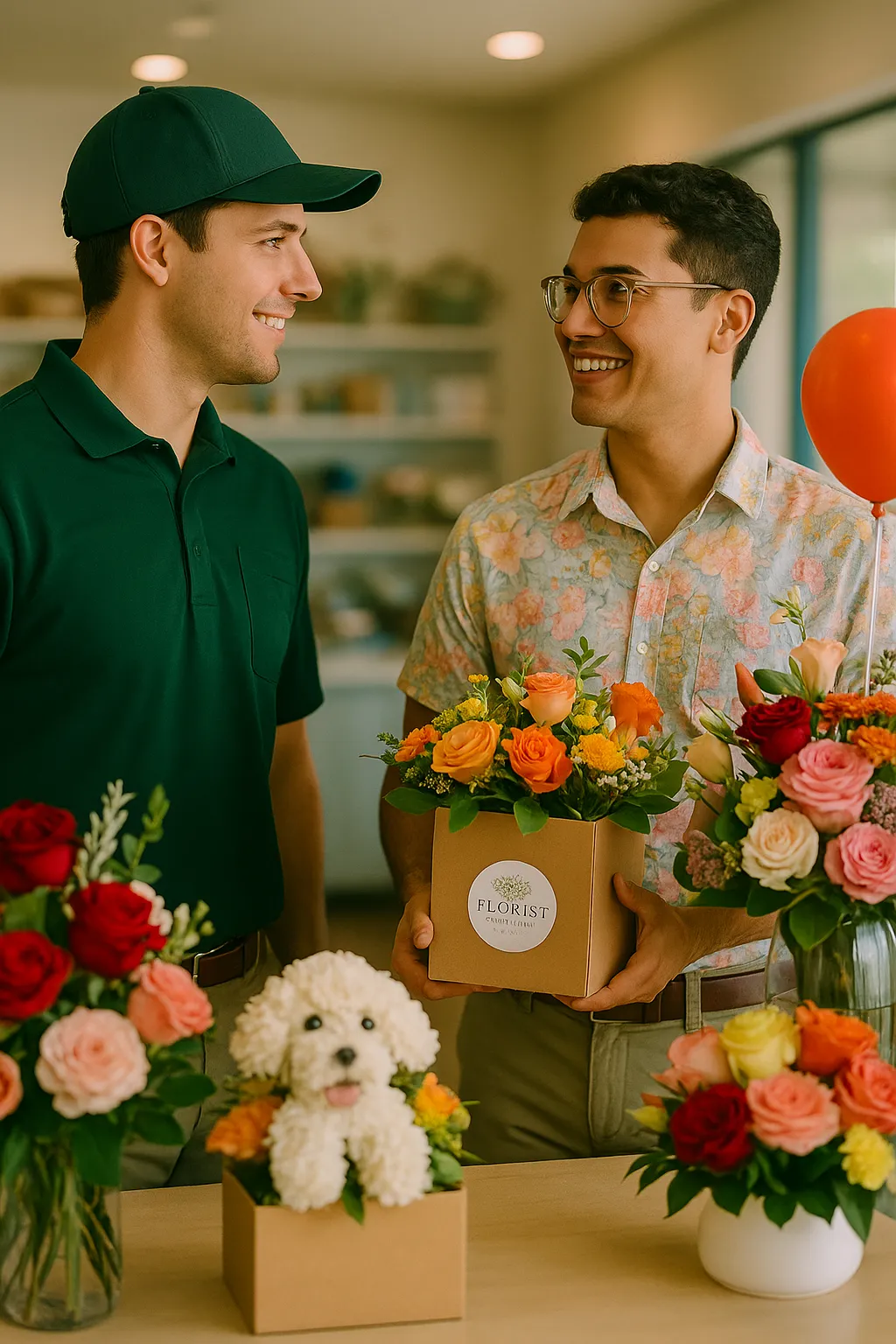 A white van parked next to a tall building