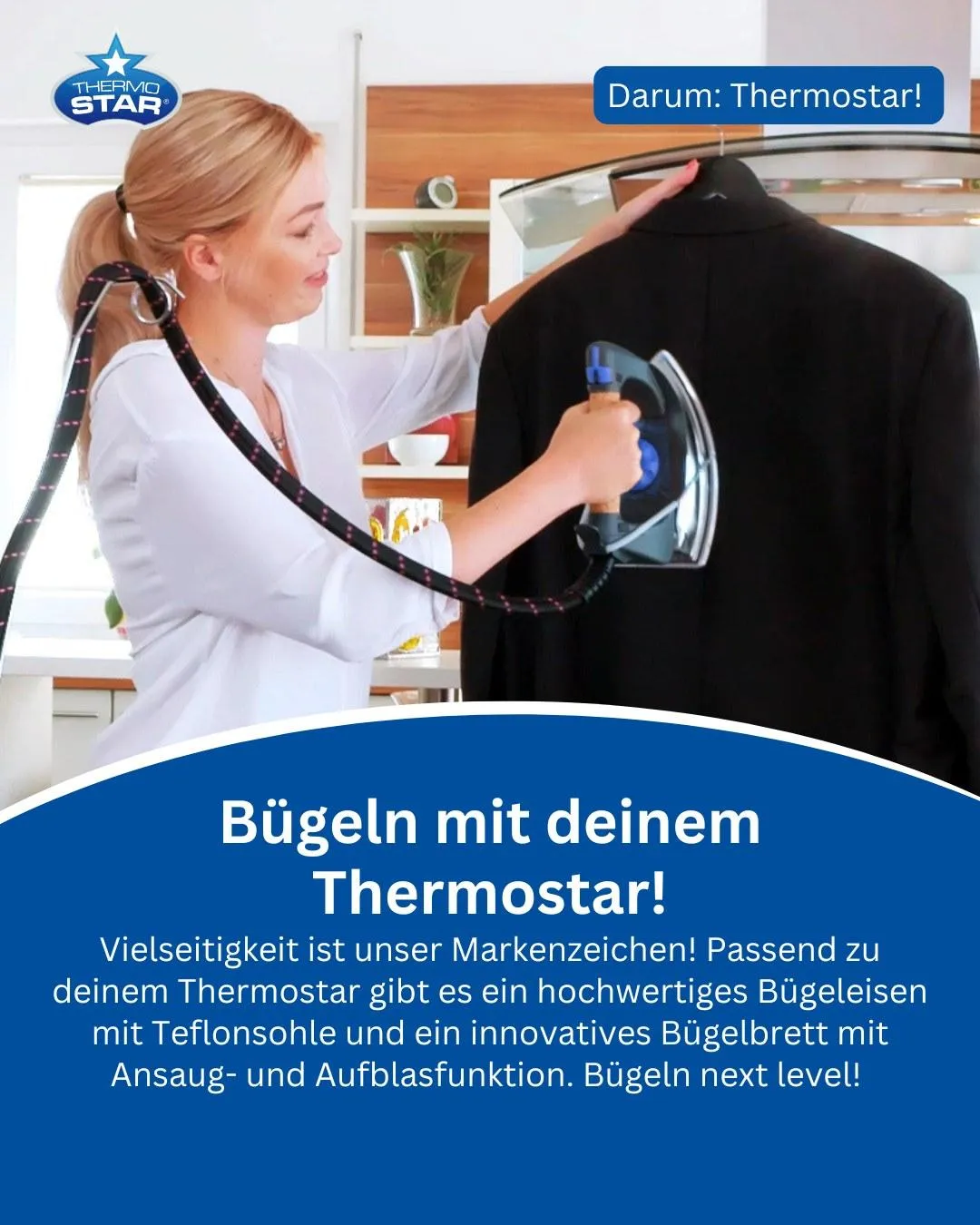 Gebrauchsanleitung Dampfbügelstation ThermoStar