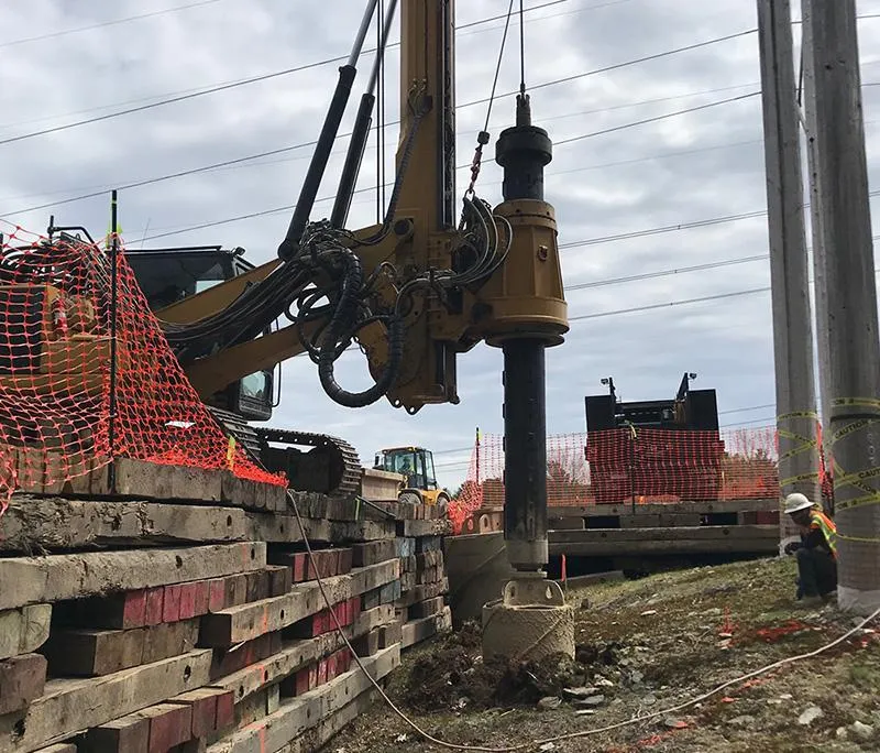 Caisson Drilling for Towers