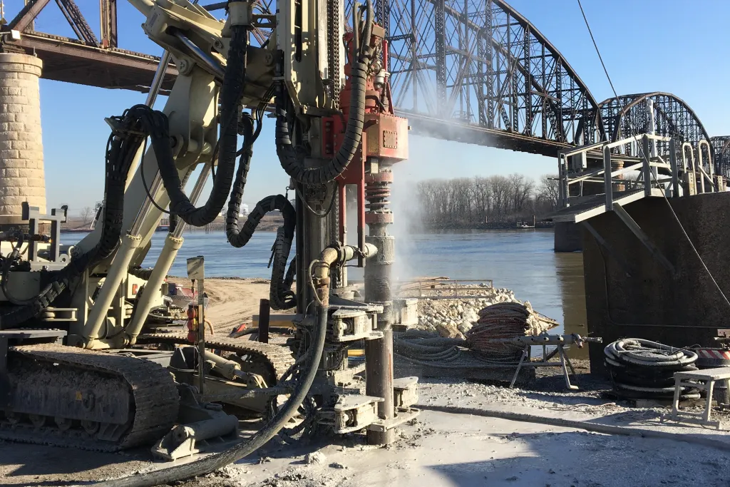 Bridge Caisson Drilling