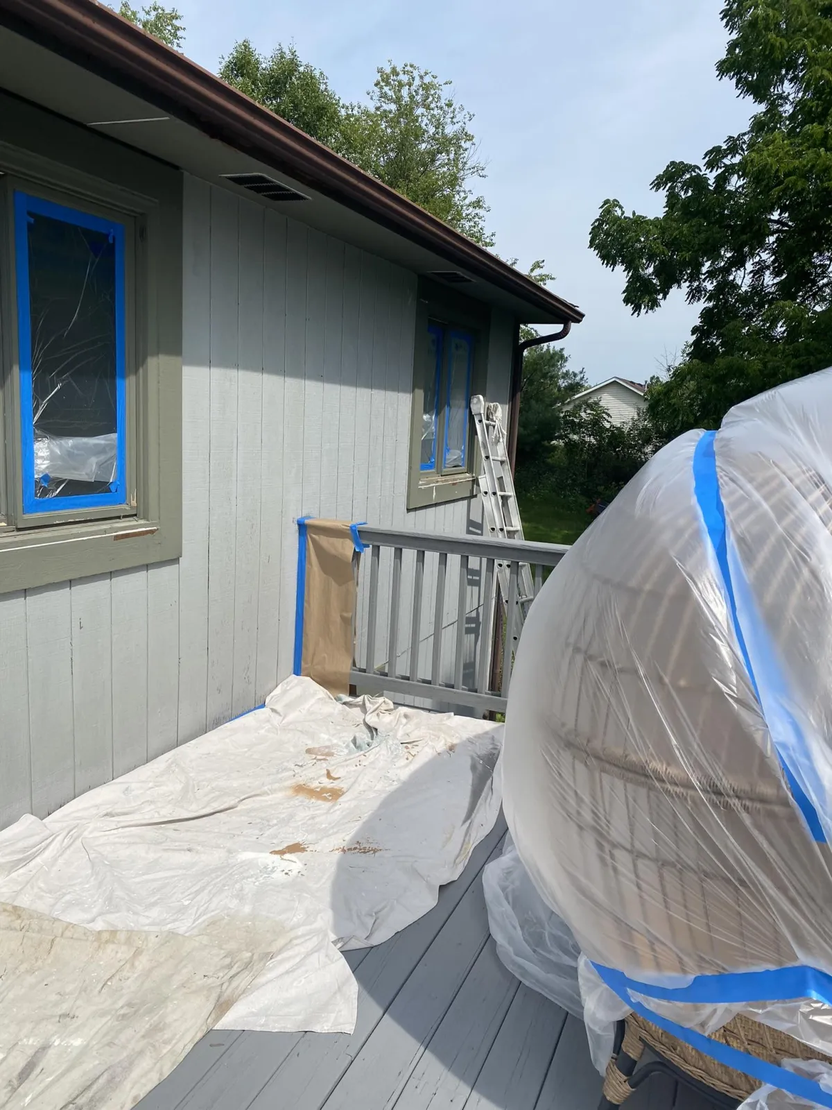 Drywall Repair and Surface Preparation in 