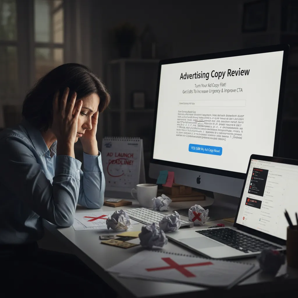 Ad copy writing is a challenge