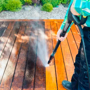 pressure washing