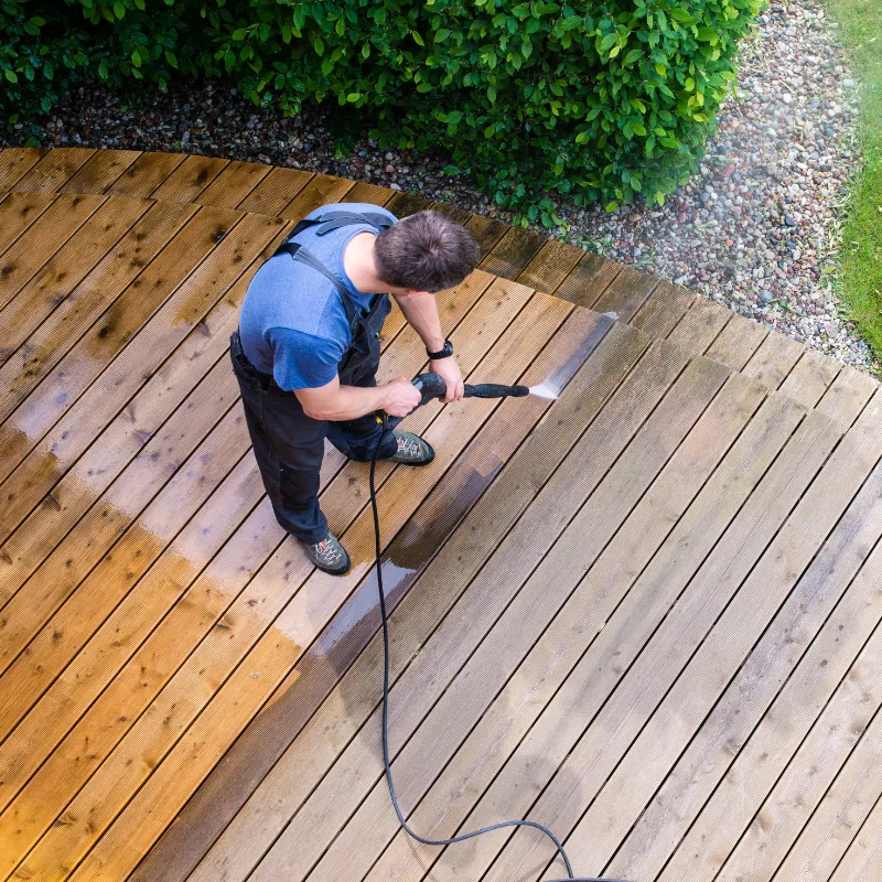 pressure washing