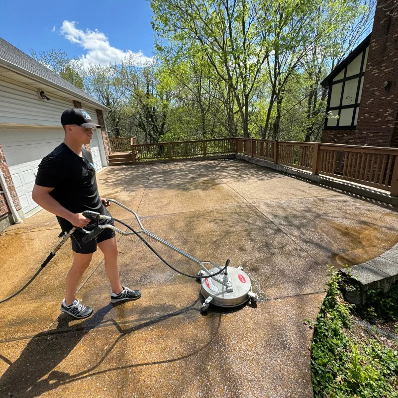 concrete cleaning