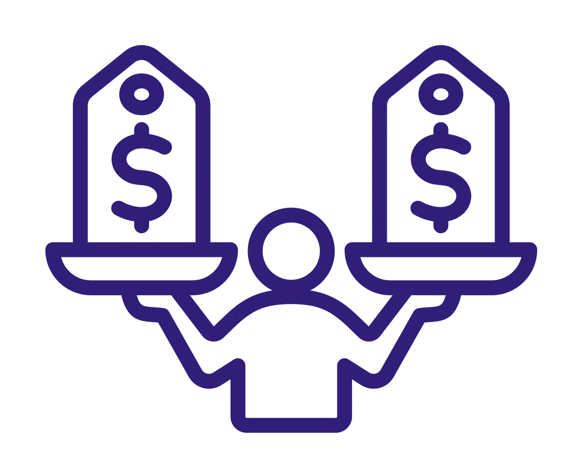 Clear options and upfront pricing