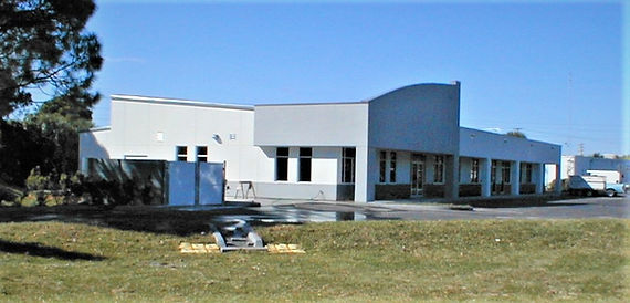 Commercial building exterior designed by Holeman Group in Melbourne, Florida