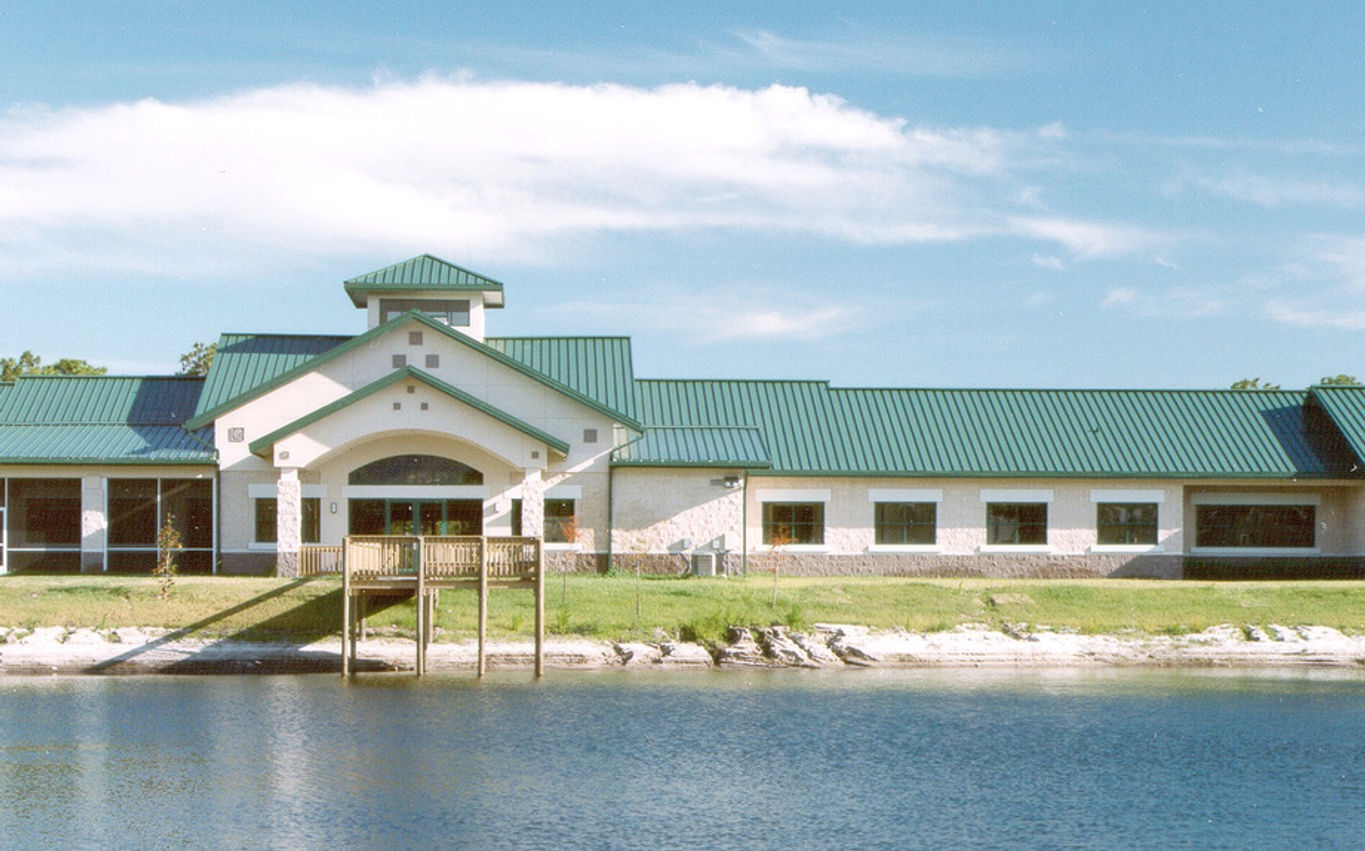 Custom home exterior architecture designed by Holeman Group, Brevard County FL