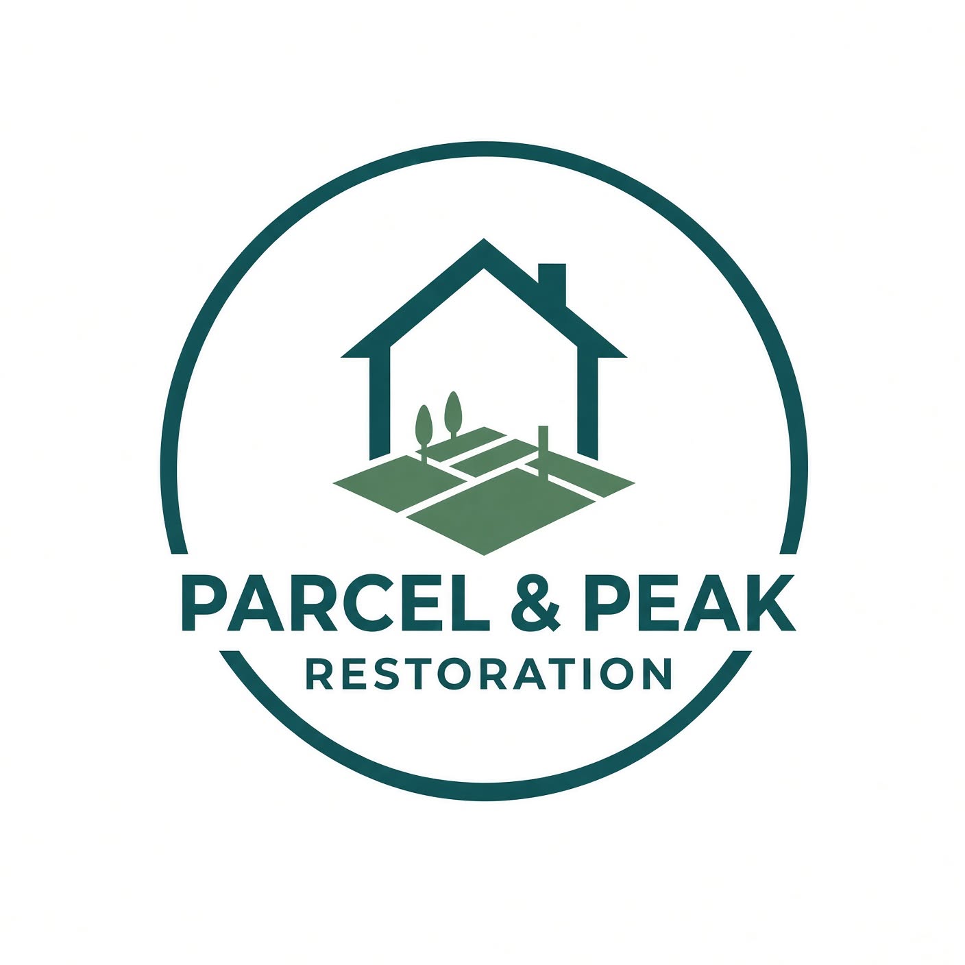 Parcel & Peak Restoration Logo