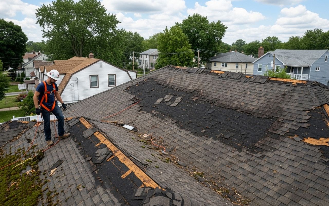 Acknowledge If Your Roof Is Too Worm For Repair In New Rochelle