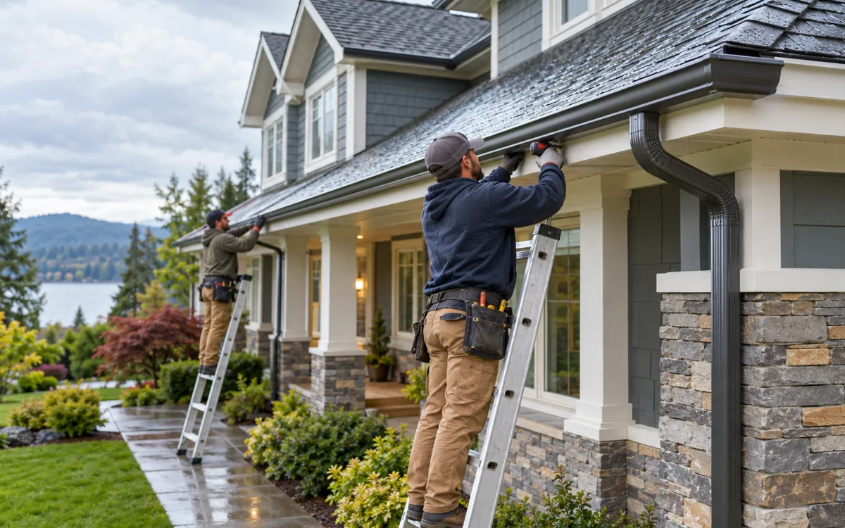 Protect Your Home With Reliable Roof Gutter Installation