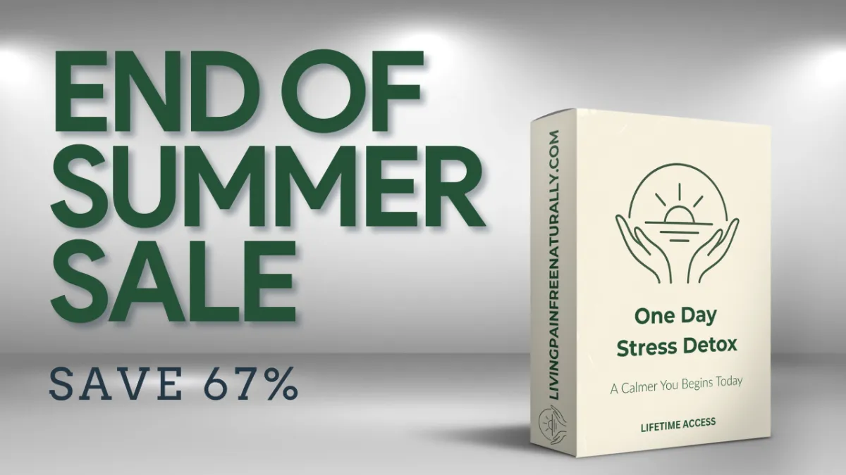 One Day Stress Detox Launch Sale