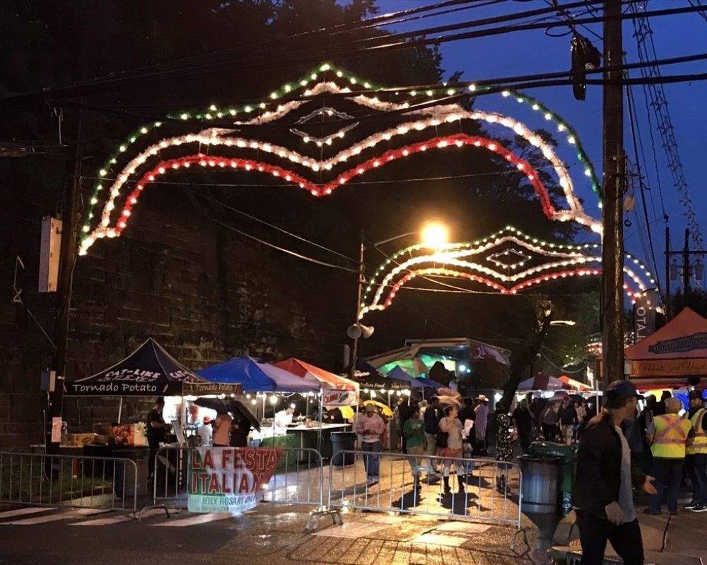 Allwood Business District street fair