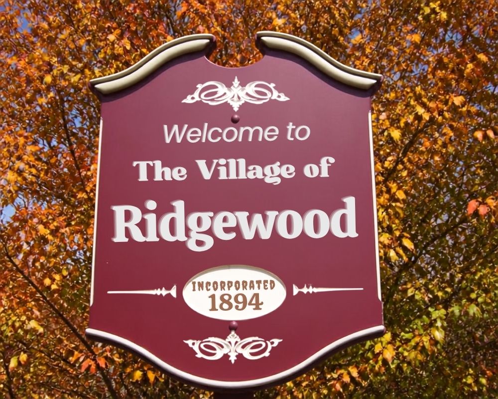 Ridgewood Town Sign