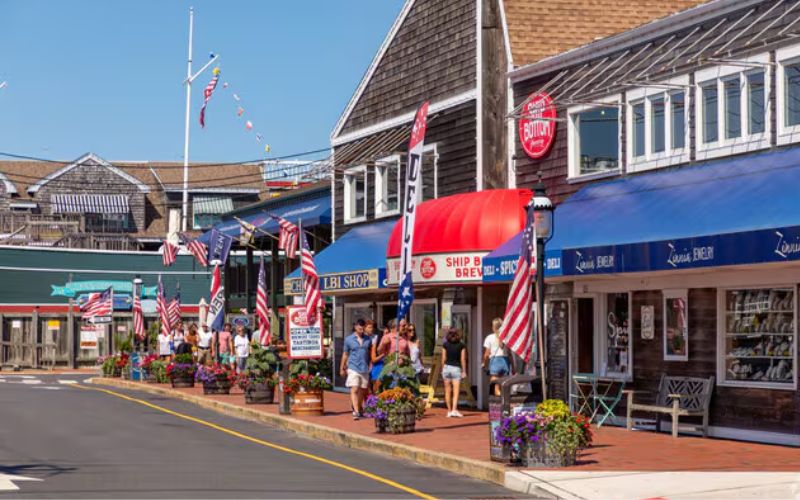 Businesses at Long Beach island, NJ