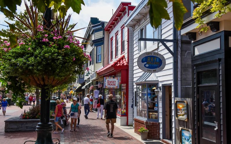 Washington Mall, Cape May NJ Businesses