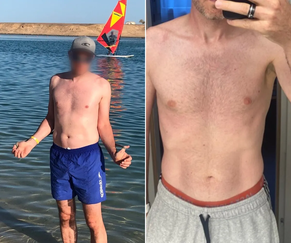 Entrepreneur in Zurich loses 7kg of belly fat 