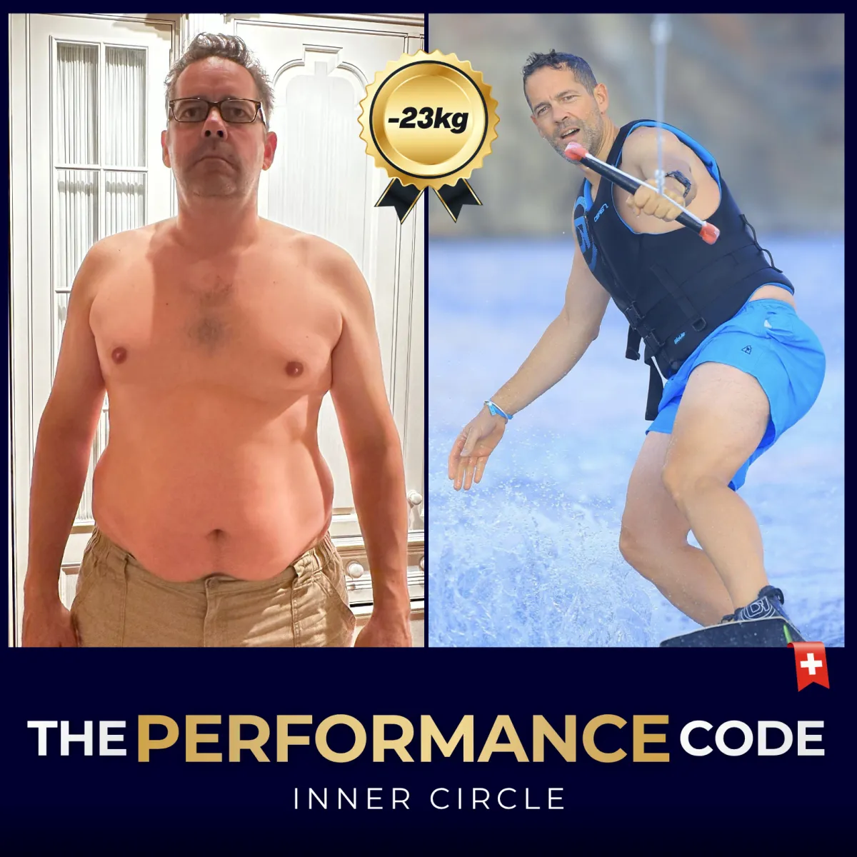 Vice President and Board Member loses 23kg and improves his blood markers significantly