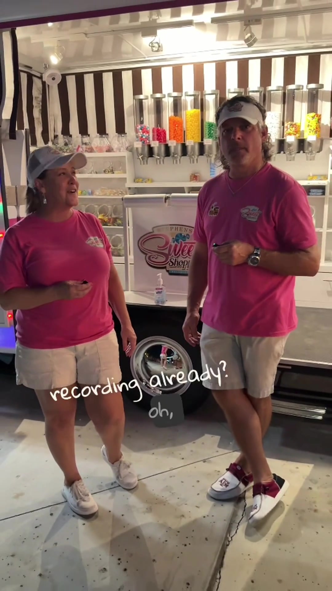 Jason and Tina of Stephens Sweet Shoppe