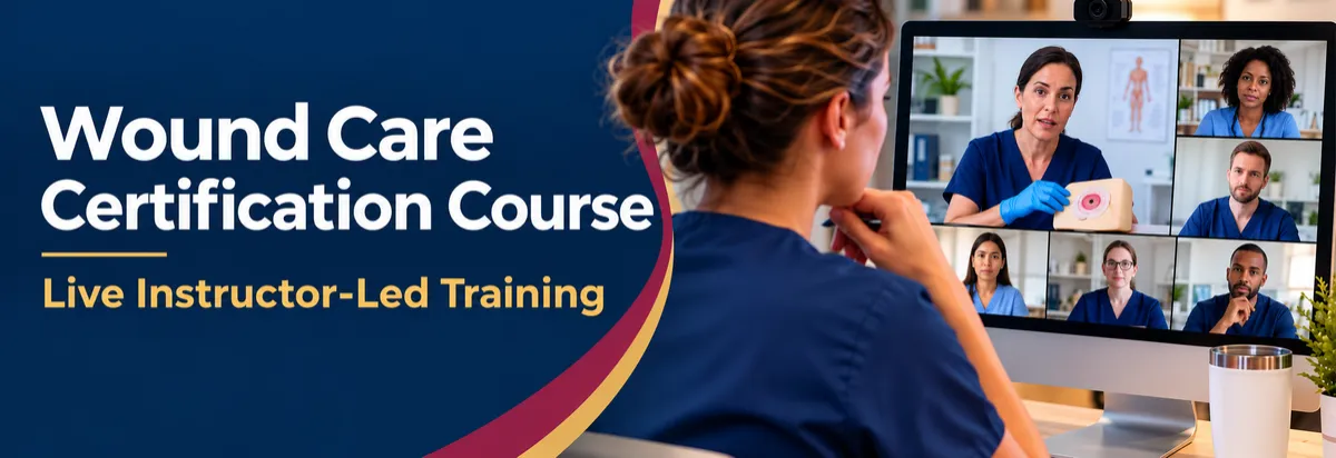 Wound Care Certification Course — Live Instructor-Led Training