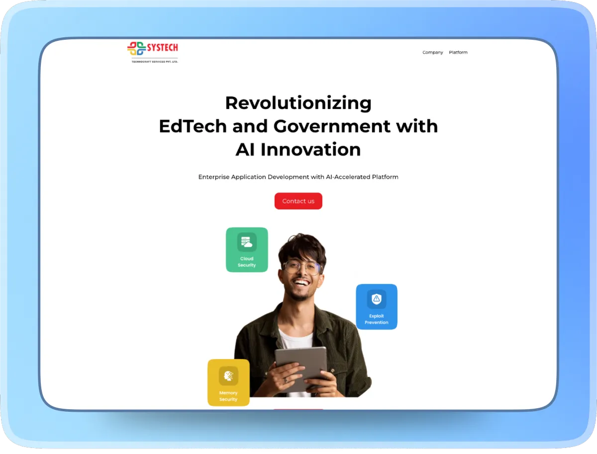 Transforming SystechGlobal Digital Presence with SmartWebi