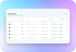 Centralize sales & payments