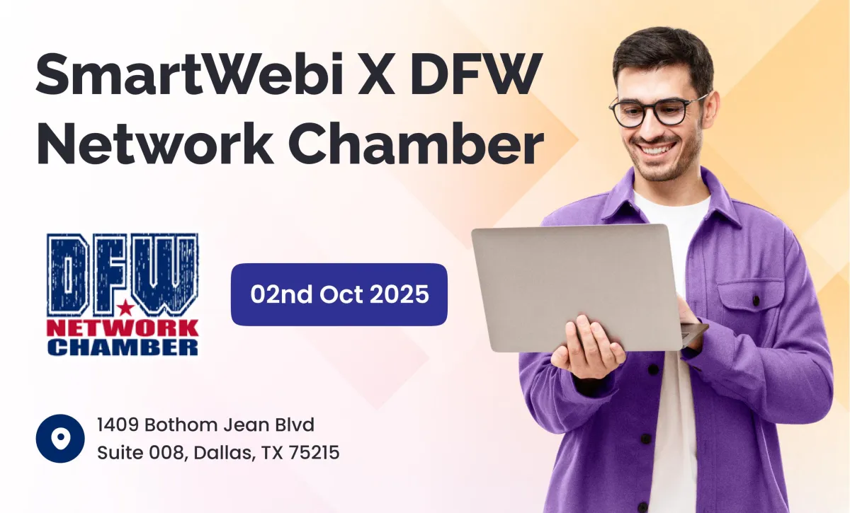 SmartWebi with DFW Network Chamber!