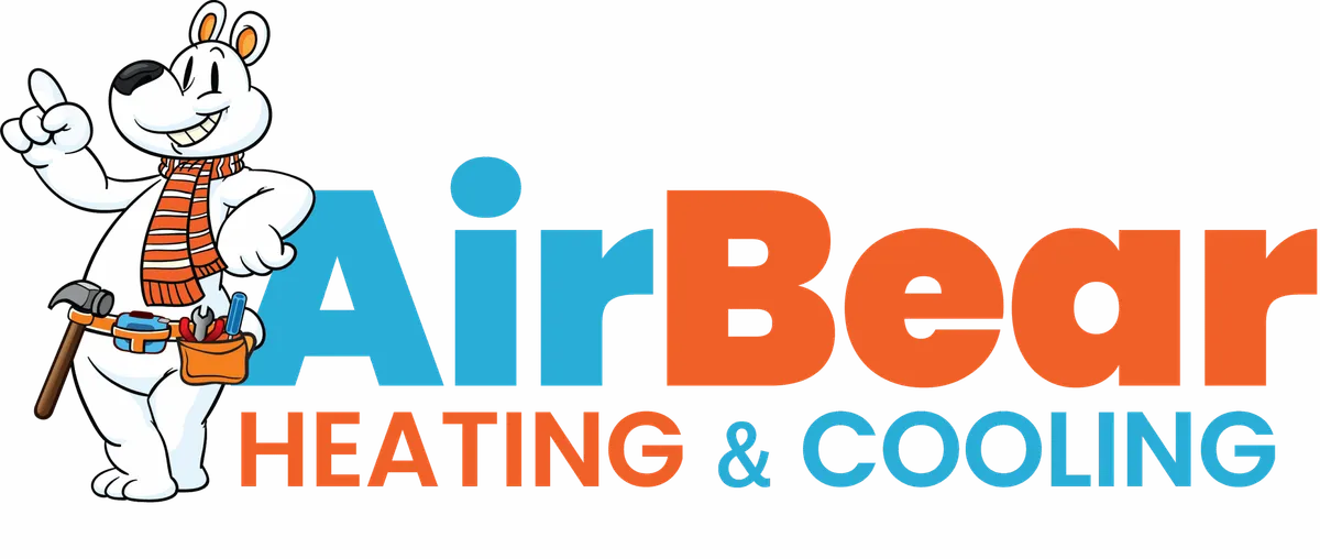 AirBear Heating and Cooling Logo