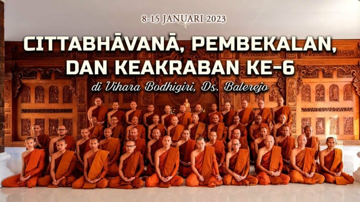 Keakraban Sangha Theravada Indonesia 2023