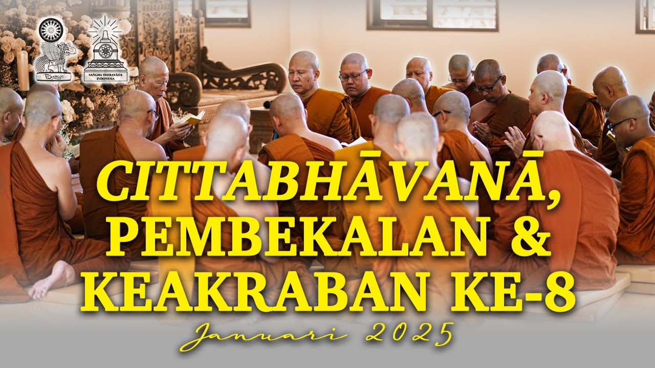 Keakraban Sangha Theravada Indonesia 2025
