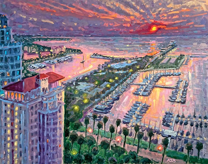 "Emerging into the Light" by Anne Zimmerman Briand