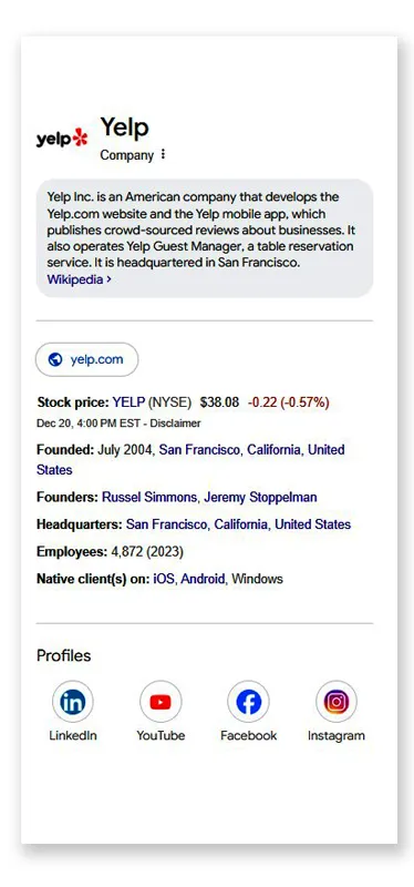 Google Business Profile