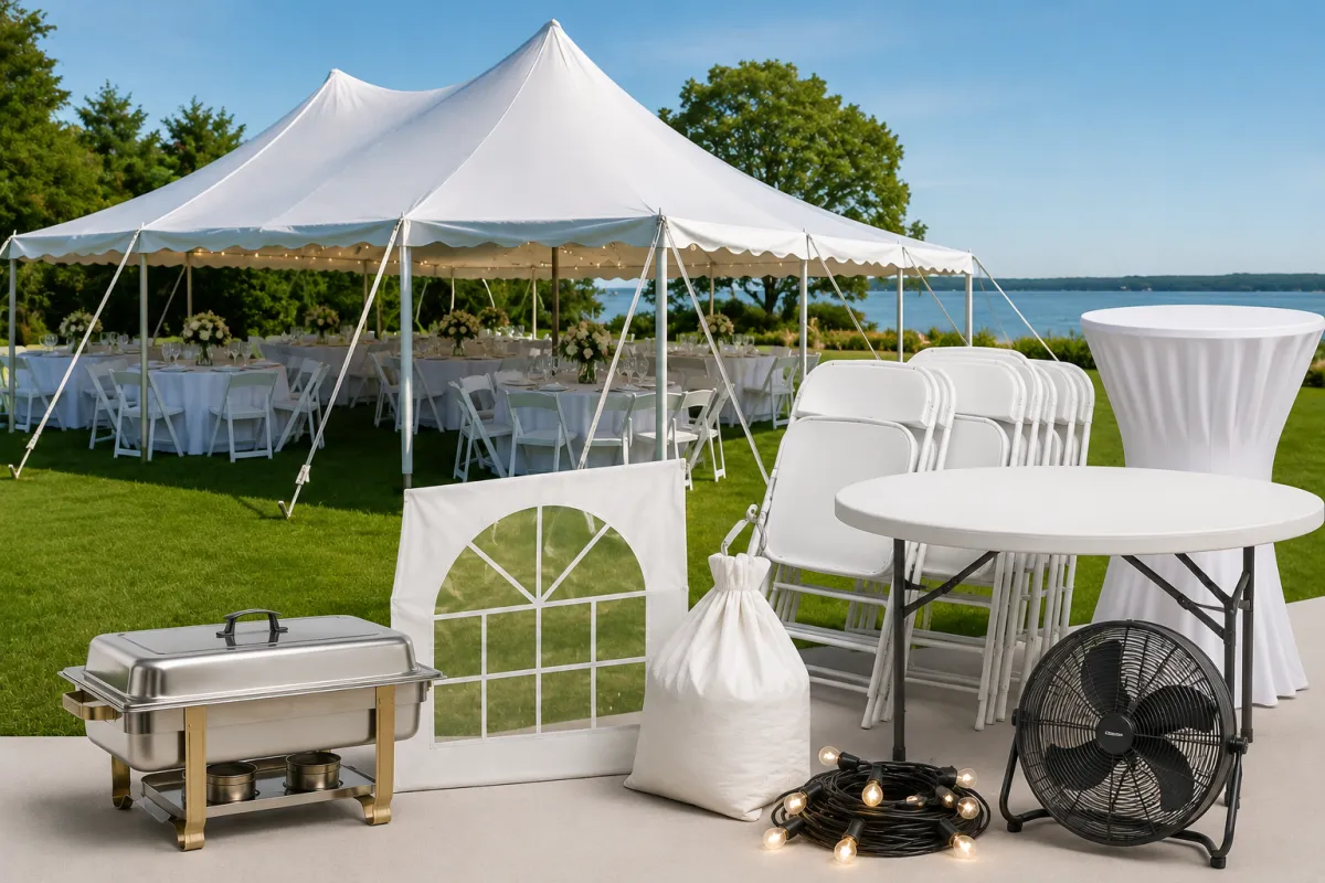 Can you save money by bundling tent accessories together?