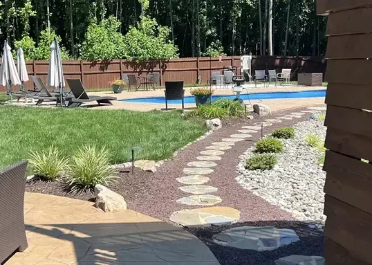 Beautiful Landscaping &  Hardscaping  Finishes
