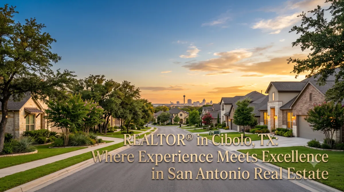 REALTOR® in Cibolo, TX helping buyers and sellers navigate the San Antonio real estate market with local expertise and trusted guidance.